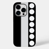 灰色の色 Case-Mate iPhoneケース (裏面)