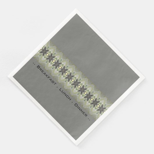 灰色の花柄 (コーナー)