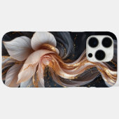 灰色の花 Case-Mate iPhoneケース (裏面 (横))