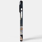 灰色の花 Case-Mate iPhoneケース (裏面 / 左)