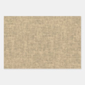 灰色の茶色の背景に白い黄色のアネモネ。 ラッピングペーパーシート (正面2)