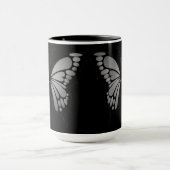 灰色の蝶 マグカップ (中央)