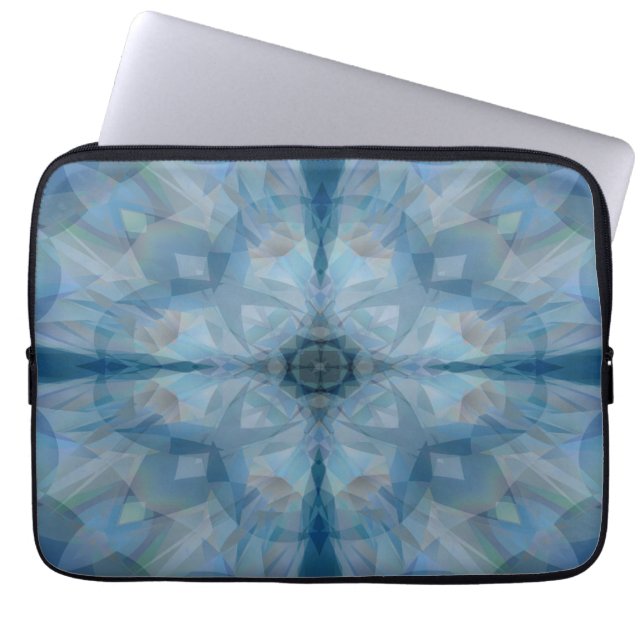 灰色の蝶 ラップトップスリーブ (正面)