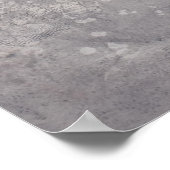 灰色の表面 ポスター (角)