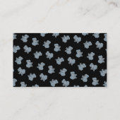 灰色の象の漫画の名刺 名刺 (裏面)