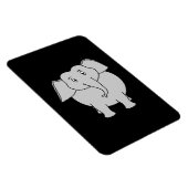 灰色の象 マグネット (右側)