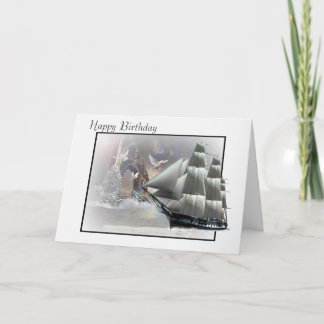 灰色の避難所のバースデー・カード カード