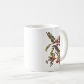 灰色の金鳥聖句 コーヒーマグカップ (正面右)