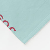 灰色の金鳥聖句 フリースブランケット (角)