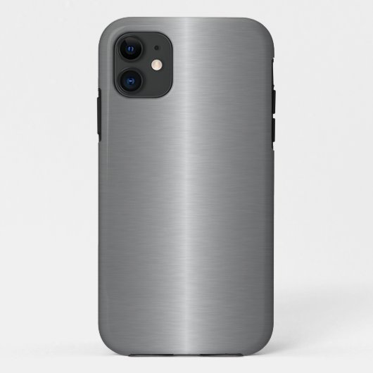 灰色の鋼鉄 Case-Mate iPhoneケース (裏面)