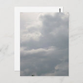 灰色の雲のポストカード ポストカード (正面/裏面)