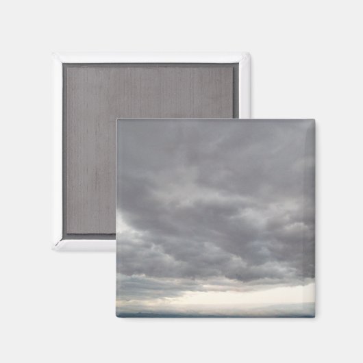 灰色の雲 マグネット (正面/裏面)