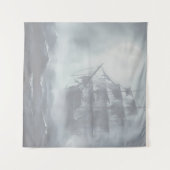 灰色の霧の海賊船の引退 タペストリー (正面(横))