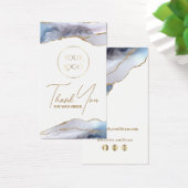 灰色の青い瑪瑙のパッケージの挿入 (デスク)