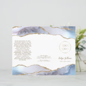 灰色の青い瑪瑙のパンフレット (スタンド正面)