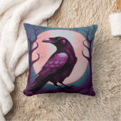 灰色の青い背景に割れ目のスケッチ クッション (ブランケット)