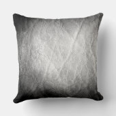 灰色の革 クッション (裏面)