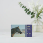 灰色の馬の名刺 名刺 (スタンド正面)