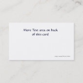 灰色の馬の名刺 名刺 (裏面)