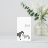 灰色の馬 名刺 (スタンド正面)