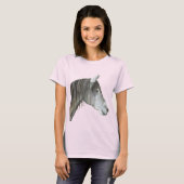 灰色の馬 Tシャツ (正面フル)
