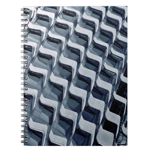 灰色の高層建物 ノートブック (正面)