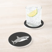 灰色の鮫 コースター (側面)