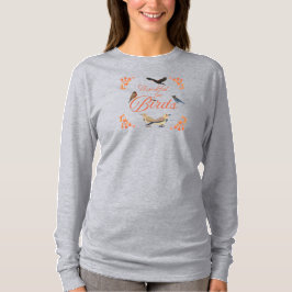 灰色の鳥好きのための感謝祭のお祝い Tシャツ