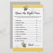 灰色の黄色ののまわりに名の価格シャワーゲーム (正面/裏面)