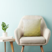 灰色の黄色グラデーションのメッシカッコいいュエレガントパターン クッション (椅子)