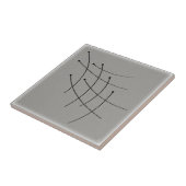 灰色の黒いホタルの道 タイル (側面)