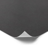 灰色の黒板バックグランドブラックチョークボード ポスター (角)
