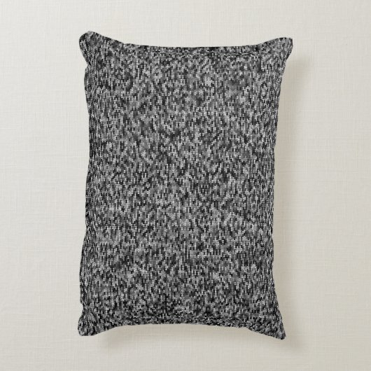 灰色のBowtiesのアクセントの枕 アクセントクッション (裏面(縦))