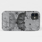 灰色のiPhone 5の箱のグランジなチュチュ Case-Mate iPhoneケース (裏面(横))