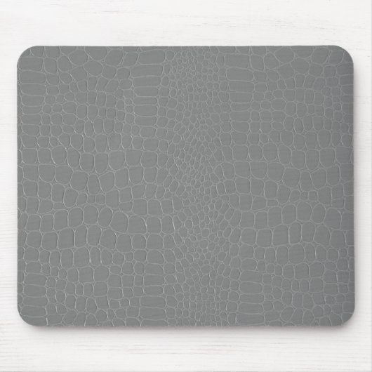 灰色のSnakeskin マウスパッド (正面)