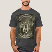 灰色のTam O Shanter Burns Nightの引用 Tシャツ (正面)