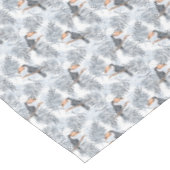 灰色のToucan テーブルクロス (アングル)