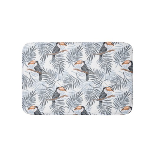 灰色のToucan バスマット (正面)