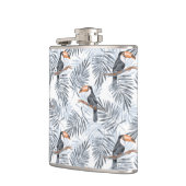 灰色のToucan フラスク (左)