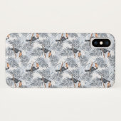 灰色のToucan Case-Mate iPhoneケース (裏面(横))