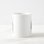 灰色のWagtail コーヒーマグカップ (中央)