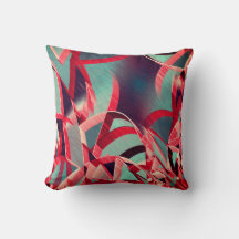 灰色または青の霧雨の多いイメージの上に赤い縞が流れる