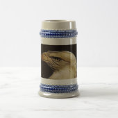 灰色または青22のozのジョッキ ビールジョッキ (中央)