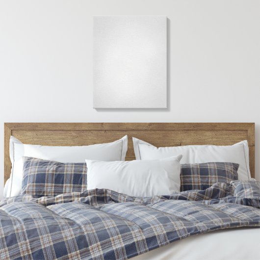 灰色アートの粗いテクスチャ キャンバスプリント (インサイチュ (寝室))