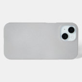 灰色アートの粗いテクスチャ Case-Mate iPhoneケース (裏面 (横))