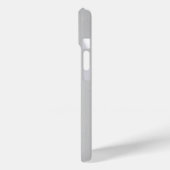 灰色アートの粗いテクスチャ Case-Mate iPhoneケース (裏面 / 左)