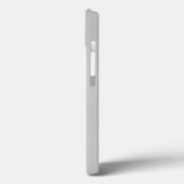 灰色アートの粗いテクスチャ Case-Mate iPhoneケース (裏面 / 左)