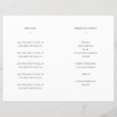 灰色エレガントお祝い生活葬儀計画 (裏面)