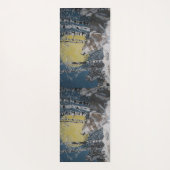 灰色オオカミ ヨガマット (裏面)