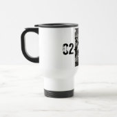 灰色カモフラージパターン トラベルマグ (左)